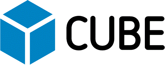 Cube logo, HR consulting client of Kerbache HR